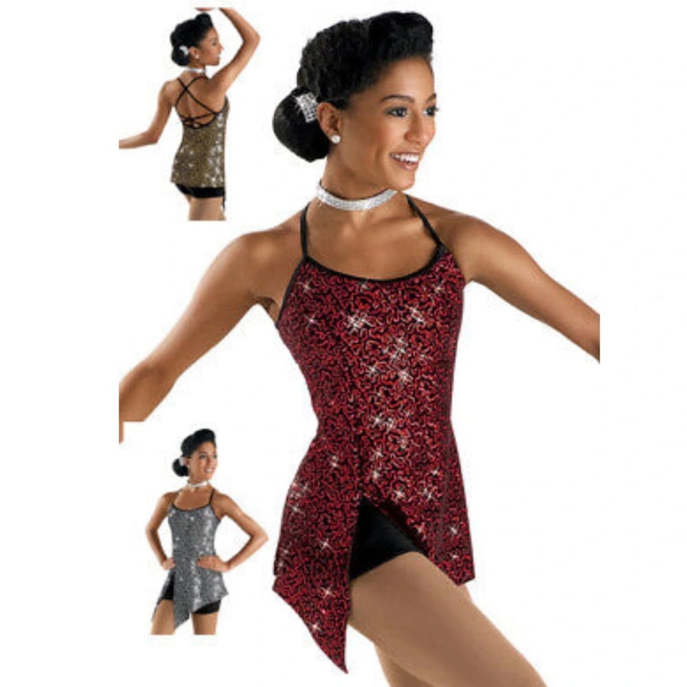 Weissman's Gold "On the Radio" Jazz Dance Costume
